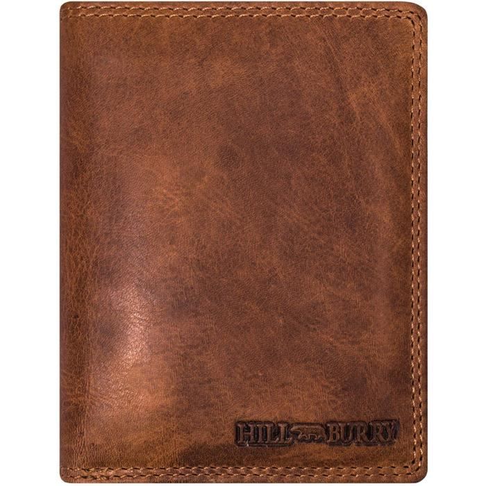 ROAMLITE Portefeuille Anti RFID NFC - En Cuir Véritable Pour Homme - 9 Porte-Cartes De Crédit 1