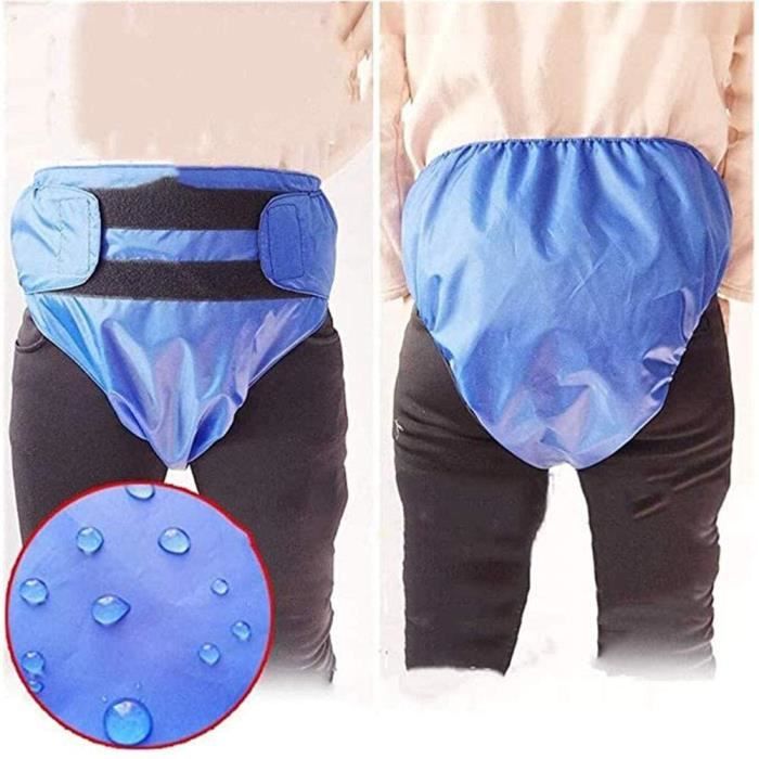Popolini PopoWrap - Sur-pantalon Respirant Anti-fuite - Velcro Ajustable - L (9-15 Kg) - Woodland
