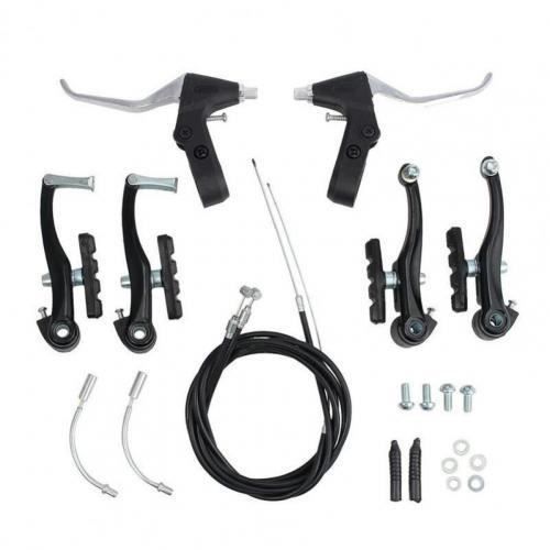 Plaquettes De Frein V-Brake Pour Vélo De Route - Caoutchouc Et Alliage Aluminium, 55mm (lot De 2) - 4