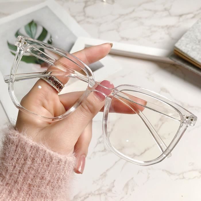 Lunette verre transparent femme online