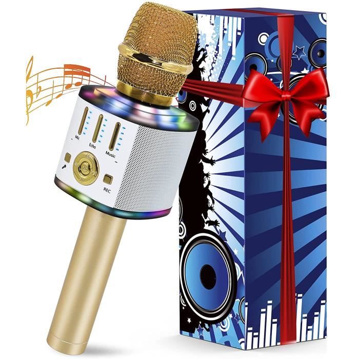 Microphone Sans Fil Karaoké - Ankuka - Micro Karaoke Enfant - Bluetooth
