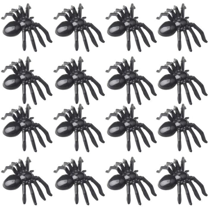 200 Fausses Araignées Réalistes Pour Halloween - Déco Effrayante Et Farces Amusantes
