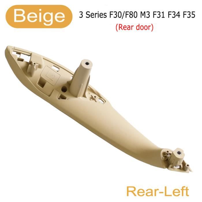 Garniture De Poignée De Porte Intérieure BMW X5/X6 F15/F16 (2014-2018) - Blanc Cassé, ABS+PC