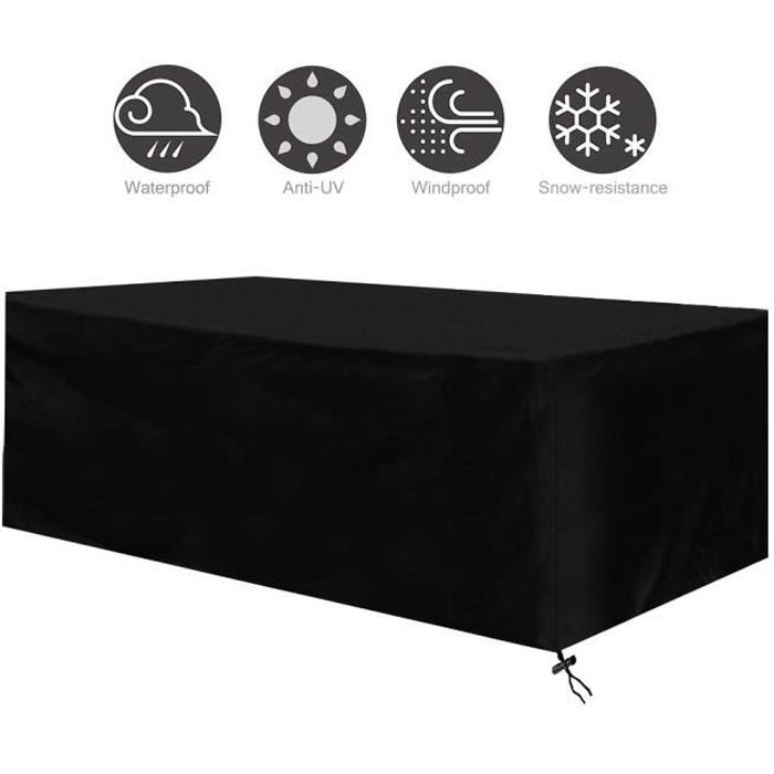 KADING Housses Pour Mobilier De Jardin, 110x80x130cm/LxWxH Housse