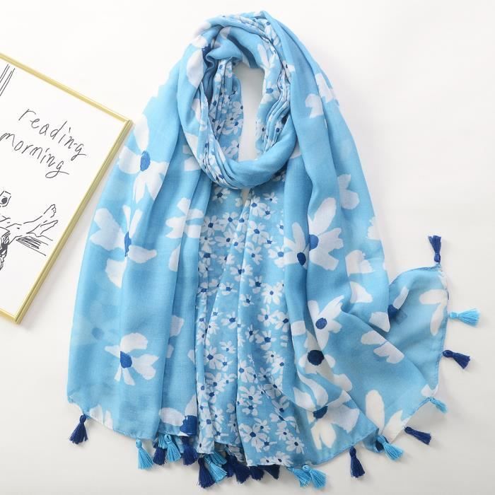 Viscose Fabric Studded Diamant&eacute; Hijab Scarf - Large Maxi Wrap Sarong In Cotton Scarf For Women Summer