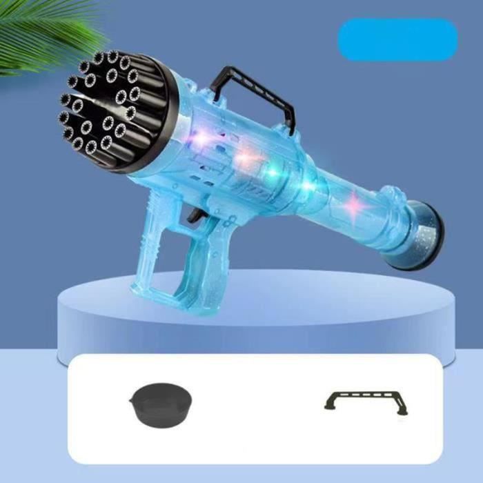 Pistolet à Bulles 86 Trous - Machine Automatique Pour Enfants, Jouet Extérieur Et Fêtes