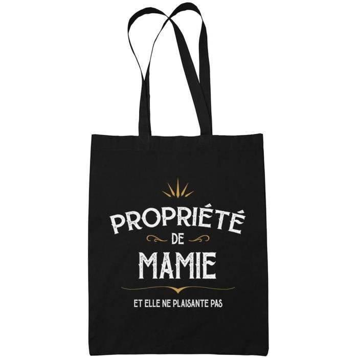 Tote Bag Cadeau Mamie Le Bazar D'une Mamie D'amour Pour La Fete Des