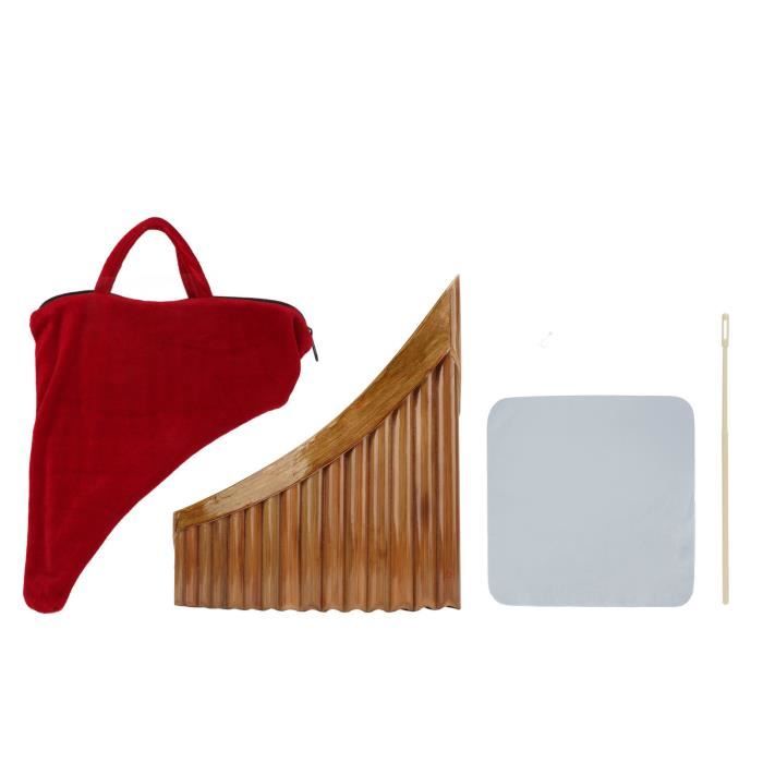 Cuque flûte de Pan à 15 tuyaux Flûte de Pan Pure Nature Bambou