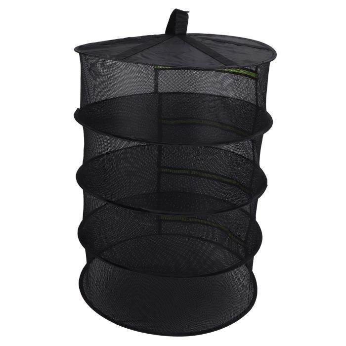 Baieye 4 Couches Filet de Sechage,Séchoir à Herbes Diamètre 60cm,Filet de Séchage en Maille Pliable avec Fermeture éclair Fluorescente pour Sécher Les Plantes,Légumes,Fruits,Viande et Fleurs Baieye 4 Couches Filet de Sechage,Séchoir à Herbes Diamètre 60cm,Filet de Séchage en Maille Pliable avec Fermeture éclair Fluorescente pour Sécher Les Plantes,Légumes,Fruits,Viande et Fleurs