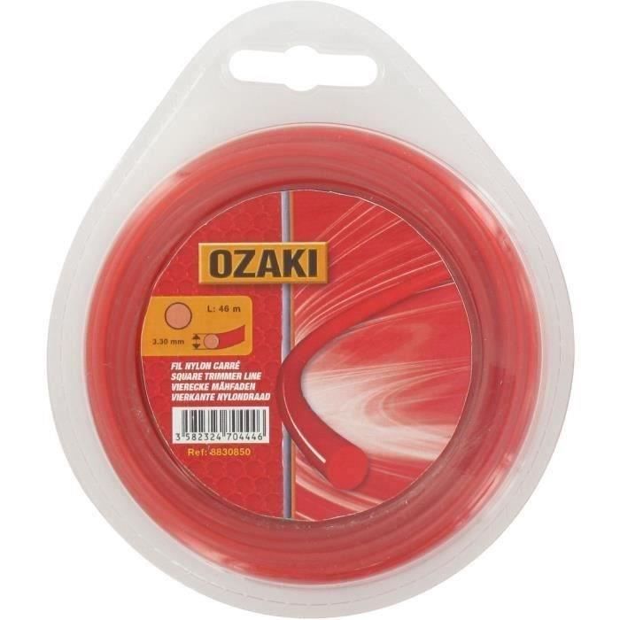 Coque fil nylon rond OZAKI - Longueur: 9m, Ø: 3,00mm