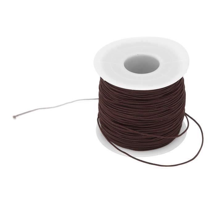 8 Cordons Élastiques 10m - 2.8mm Multicolores Pour Couture DIY Et Accessoires