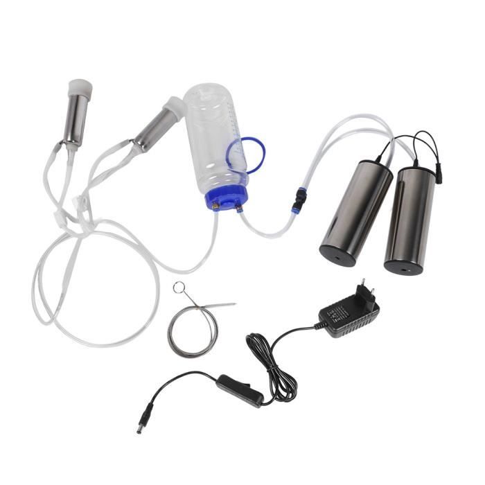 Kit De Traite Manuel Pour Chèvres Et Vaches - Machine Portable 3L Avec Pompe à Vide - Matériel Agricole