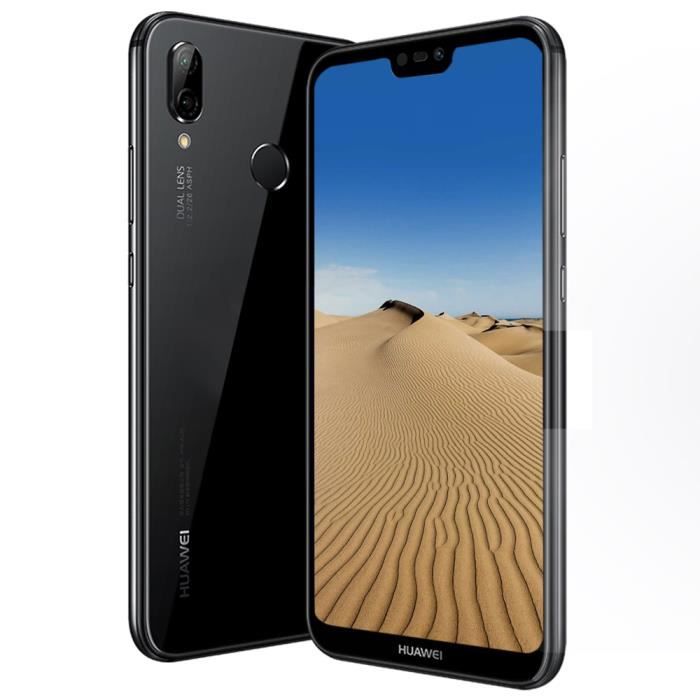 Vente Téléphone portable HUAWEI Nova 3e/P20 Lite Noir 4Go RAM 64Go ROM Face ID 4G 5.84pouces Android8.0 Octa Core 2.36GHz pas cher Vente Téléphone portable HUAWEI Nova 3e/P20 Lite Noir 4Go RAM 64Go ROM Face ID 4G 5.84pouces Android8.0 Octa Core 2.36GHz pas cher