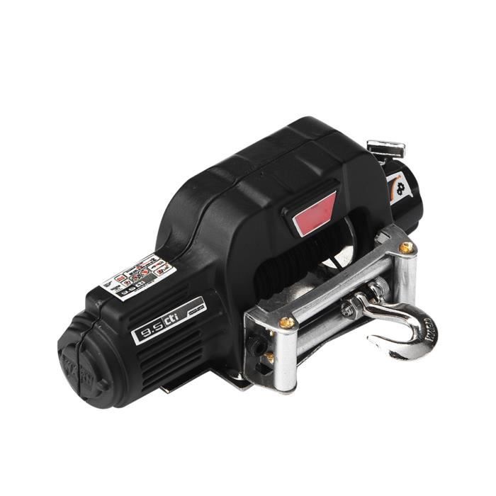 Treuil De Voiture Rc, Treuil électrique En Alliage Pour Voiture Rc De Simulation D90 Scx10 110 Accessoire De Voiture Rc