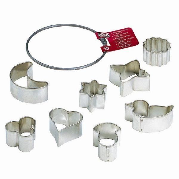 Städter Lot De 14 Emporte-pièces En Fer-blanc - 2,5 à 10,5 Cm