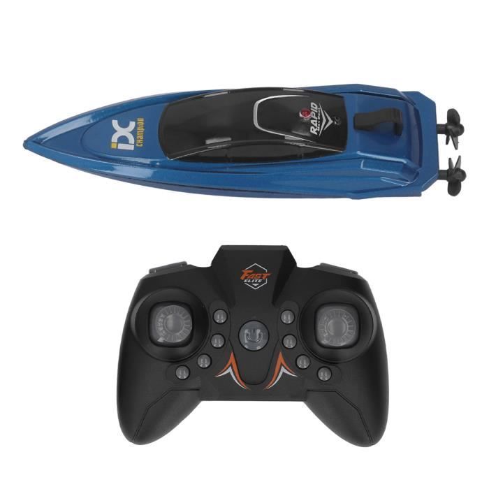 Bateau Télécommandé Rapide RC Speed Boat - 2.4Ghz - Double Hélice - Jouet Enfant