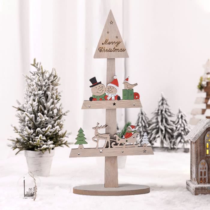 Joyeux Noël Vintag en Bois Arbre de Noel Porte Fenêtre Décorations Ornements String Joyeux Noël Vintag en Bois Arbre de Noel Porte Fenêtre Décorations Ornements String