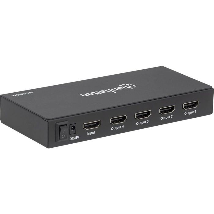 Câble HDMI - MANHATTAN - 207805 - 12 m - 2160p - 600 MHz - Or