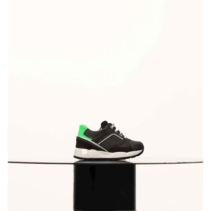 Nero Giardini Baskets - NERO GIARDINI - Garçon - Daim-Nubuck - Zip - Talon plat