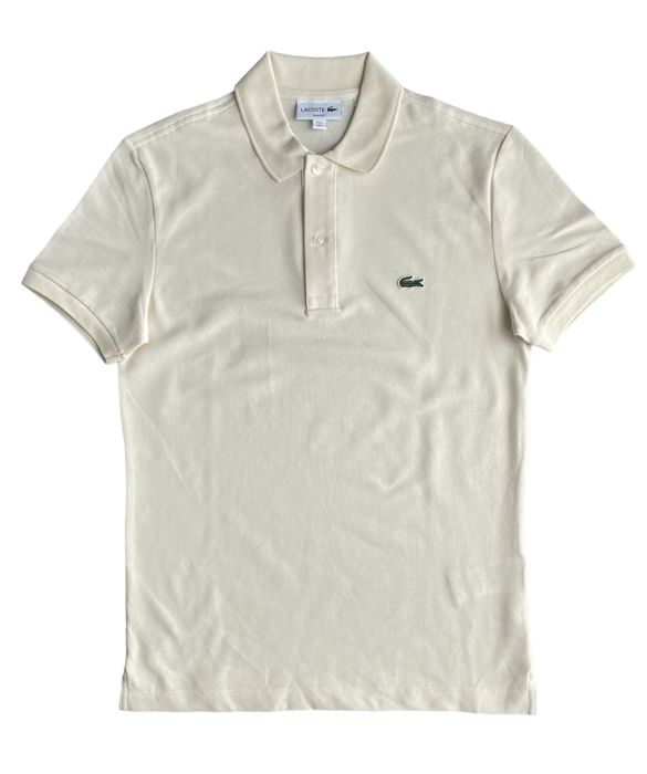 polo beige lacoste