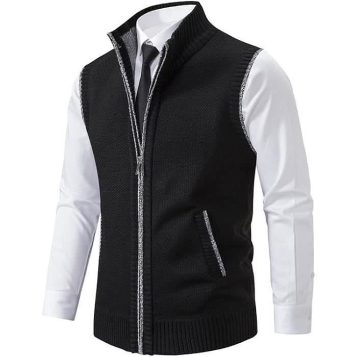Gilet Homme Gildan Noir - Taille S - Sans Manches - Coton