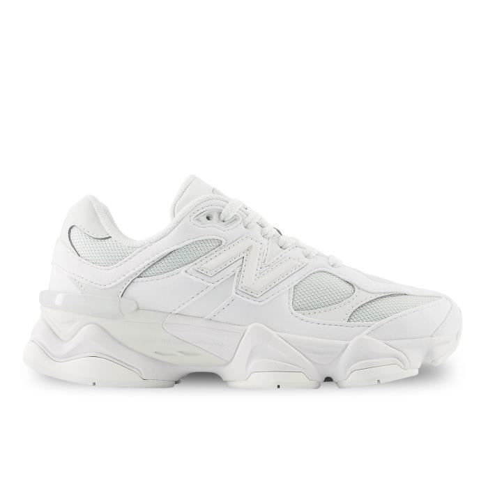 Chaussures pour Enfant - NEW BALANCE - 9060 - Blanc - Lacets - Plat