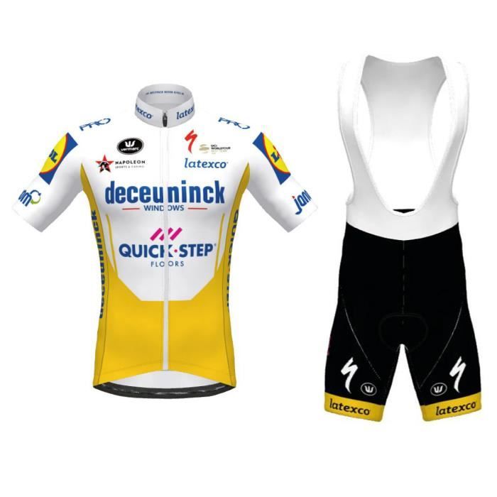 Combinaison Triathlon Homme – Maillot Cycliste Et Cuissard Respirant, Idéal Pour VTT Et Entraînement