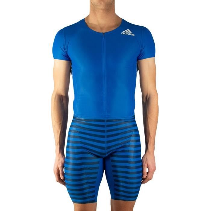 Combinaison de natation modele athlétisme homme Bleu Cdiscount Sport