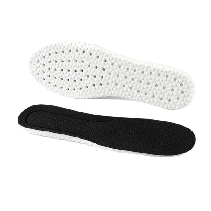 SEMELLE DE CHAUSSURE Semelles de chaussures 1 paire, Black Cdiscount