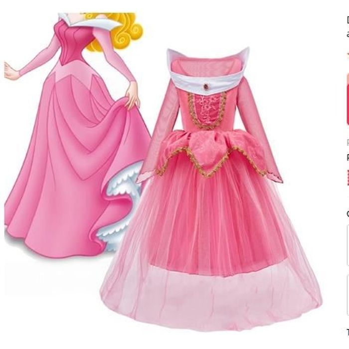 Déguisement Raiponce Robe pour enfants - FINDPITAYA - Violet - Fille -  Manches Longues - Costume Cosplay - Cdiscount Jeux - Jouets