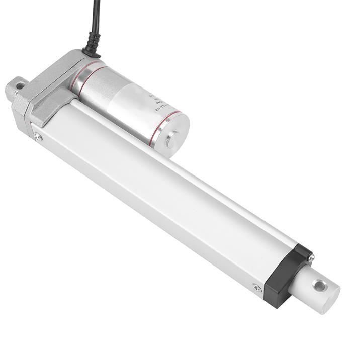 Vérin électrique Linéaire 12V - 2000N, Course 20mm, Moteur Push (sans Emballage)