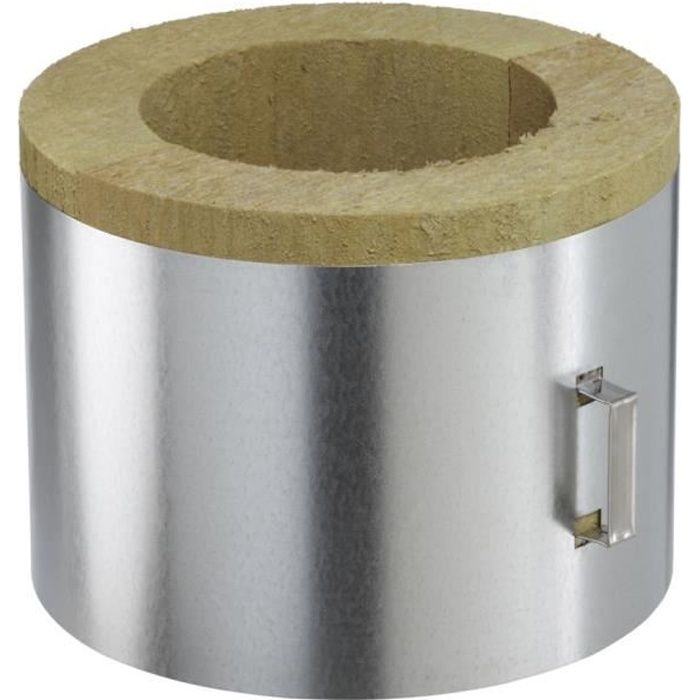 Conduit poujoulat pour poele a pellets coquille isolante plafond diamètre intérieur 80-130