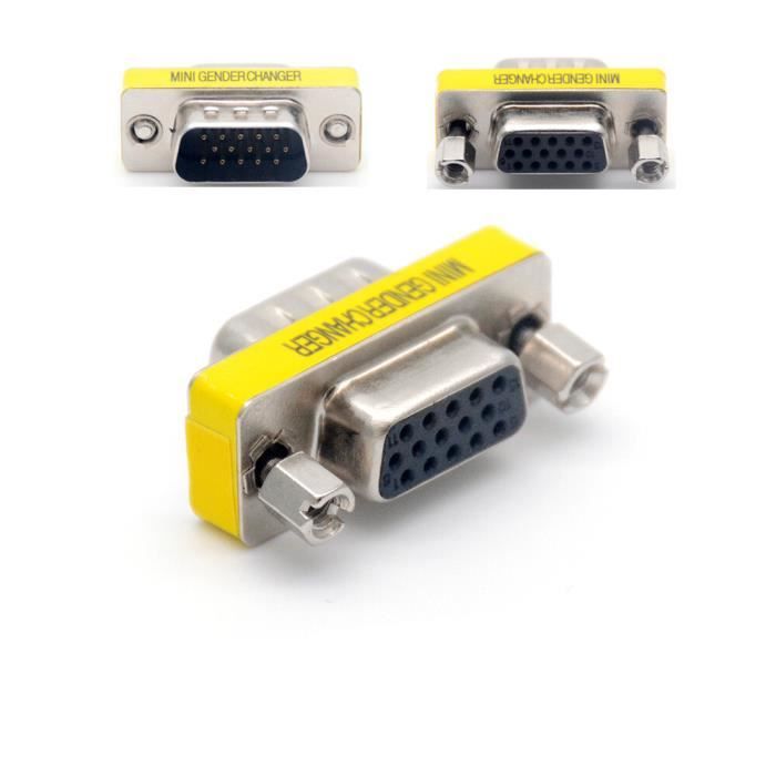 Câble VGA 5 Mètres Omenex – DB15 Mâle/mâle – Neuf Sous Boîte