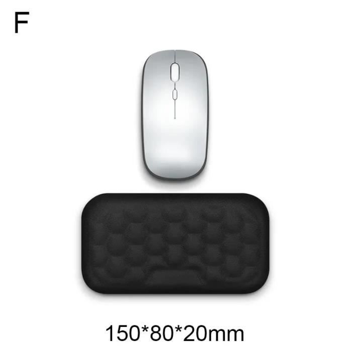 Tapis De Souris Et Repose-poignet Ergonomique – Mousse Mémoire 2 Cm – 25x23 Cm Et 42x8,5 Cm – Bureau Et Gaming