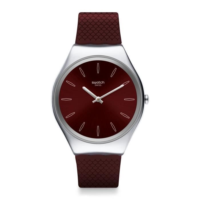 Montre - SWATCH - SYXS120 - Rouge - Femme - Adulte Montre - SWATCH - SYXS120 - Rouge - Femme - Adulte