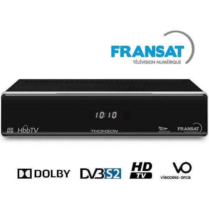 THOMSON THS 805 Décodeur TNT HD satellite FRANSAT HD