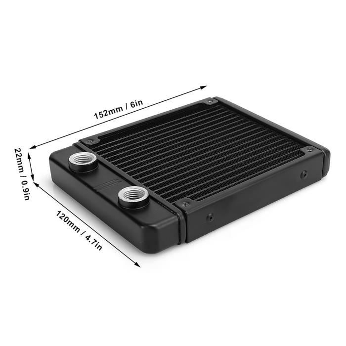 Dissipateur thermique pour LED refroidi à l'eau pour gestion thermique