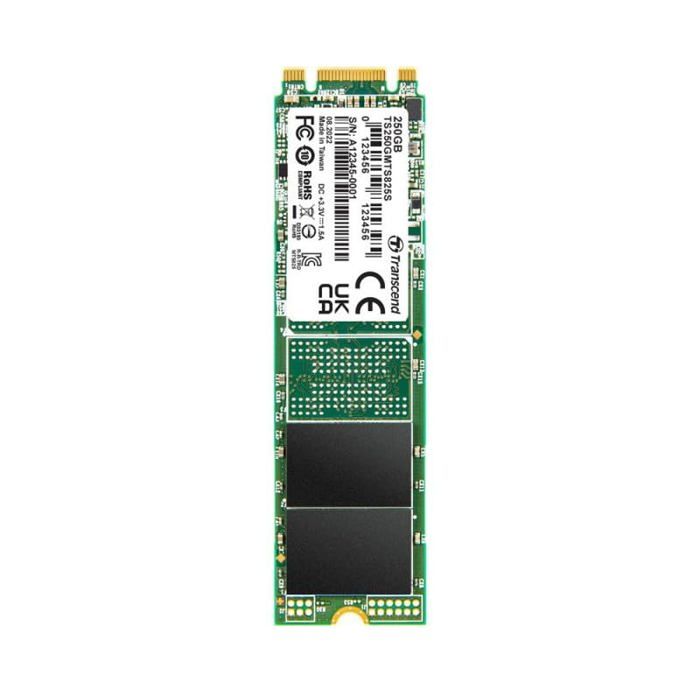 TRANSCEND 250GB .2 2280 SSD SATA3 B+ Key TLC Neuf - vue 5