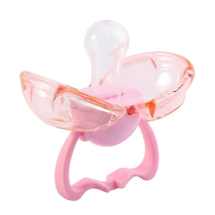 Tetine Bebe Sucette Anti Poussiere En Silicone Pour Bebe Nouveau Ne Ferme Automatiquement La Tetine A Tetine Rose Tete Sili Han16 Cdiscount Puericulture Eveil Bebe