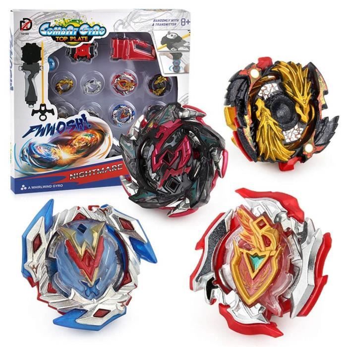 2-3-4pcs Toupie Gyro de Combat M?�tal Fusion Jouet et Cadeaux Int?�ressant pour Enfants (B) M3 
