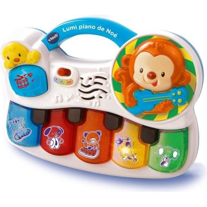 VTech - Tambour Lumi Magique - Jouet Musical Bébé / de 6 Mois à 3 Ans –  Version FR : : Jeux et Jouets