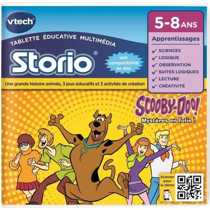 VTECH Jeu Storio Scooby Doo