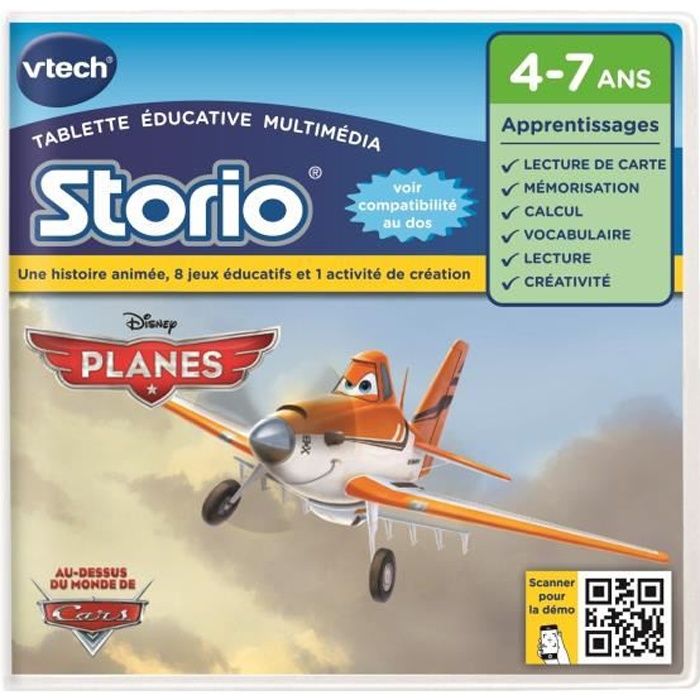 VTECH - Jeu Éducatif Storio - Planes
