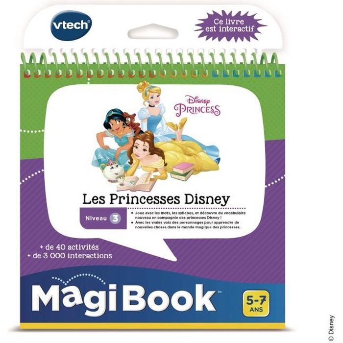 Jeux Educatif - Tech Magibook Princesses Mots Enchantés