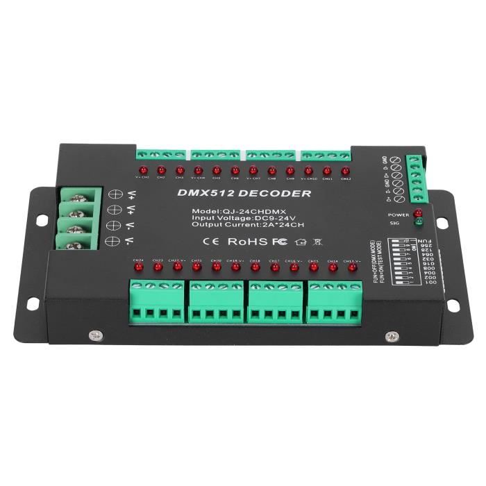 Automatically Controller With Decoder System YOSOO LED Controller Decoder, Decoding Controller Durable for RGB Strip ...