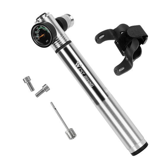 Pompe Vélo avec Tuyau Rallongé,Pompe à Vélo en Alliage,Pompe Vélo à Pompe Vélo avec Tuyau Rallongé,Pompe à Vélo en Alliage,Pompe Vélo à