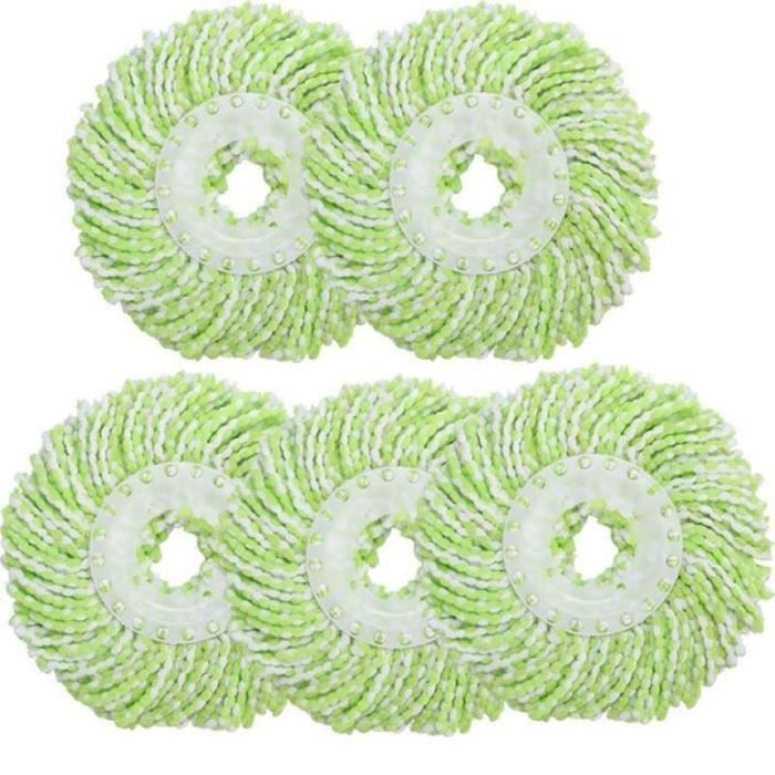 JOYMOOP Balai plat en microfibre pour nettoyer le sol et les murs, manche de balai de 127 cm avec tête plate flexible de 33 cm avec un tampon en microfibre – Blanc