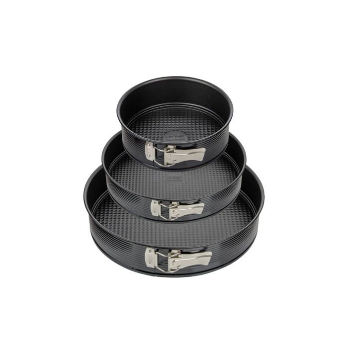 Set de 3 moules à charnière ronds - ZENKER -