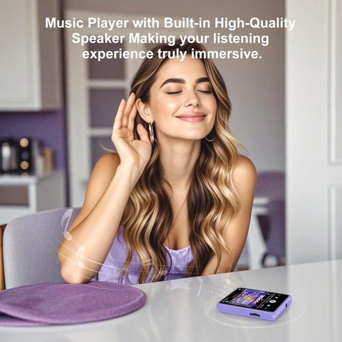 Mp3 Speler Hifi 128gb - 2.0'' Tft Screen - Dsd256 Mp3 Speler - C5s - Zwart