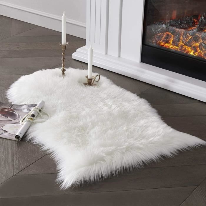 Tapis Peau De Mouton Synthetique